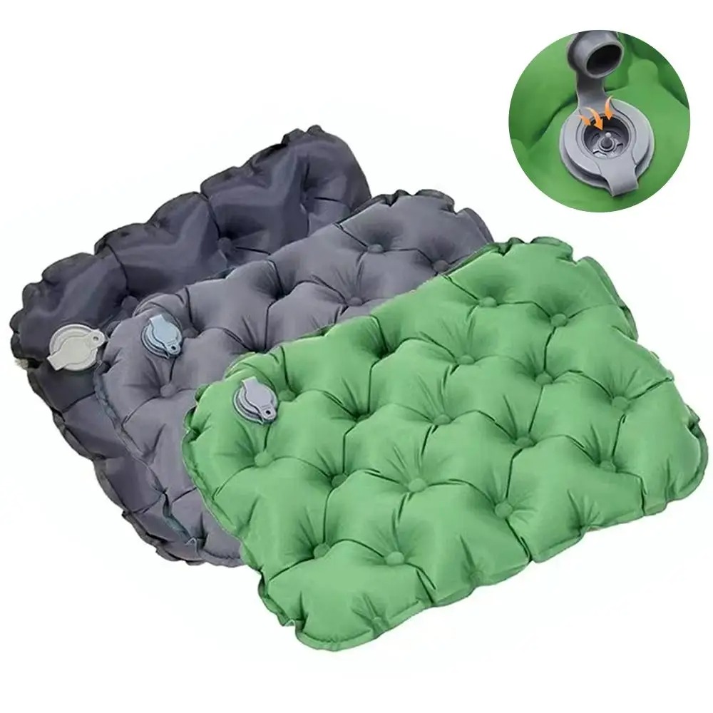 Outdoor Camping Rugs - Przenośna Nadmuchiwana Poduszka Siedząca na Kemping,