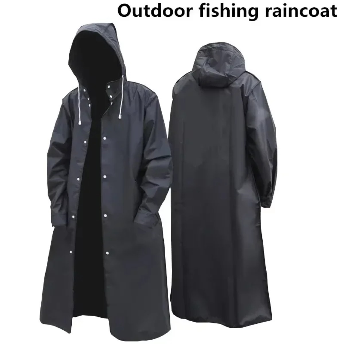Modny, wodoodporny płaszcz prz – Camping Rain Poncho recenzja i cena