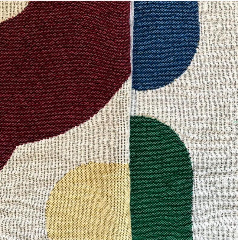 Kolorowe linie bawełna podróż  – Outdoor Camping Rugs recenzja i cena