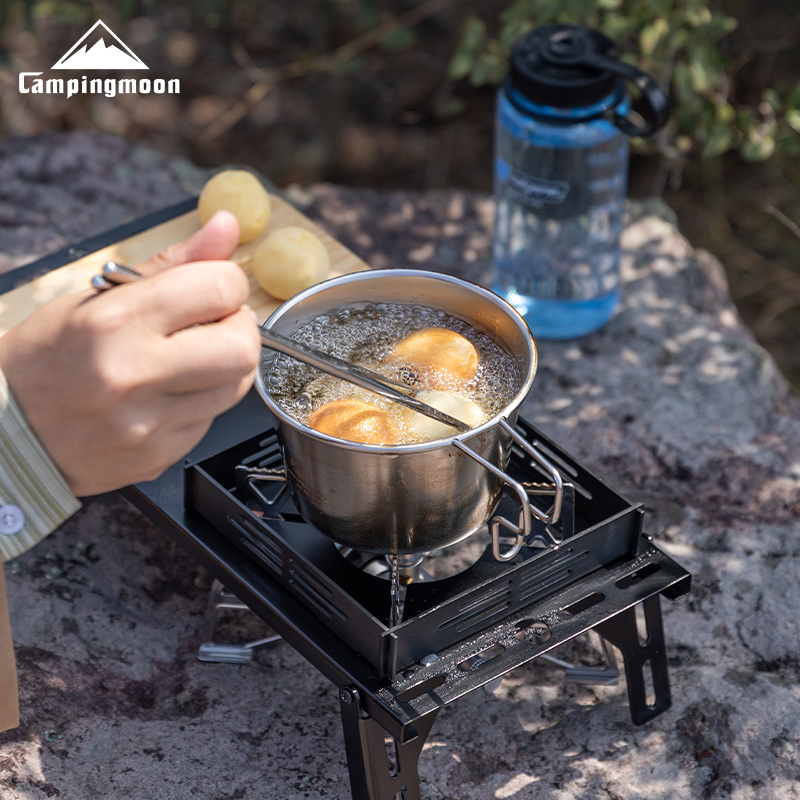 CAMPINGMOON 600ml Przenośny Ze – Outdoor Camping Dining Set recenzja i cena