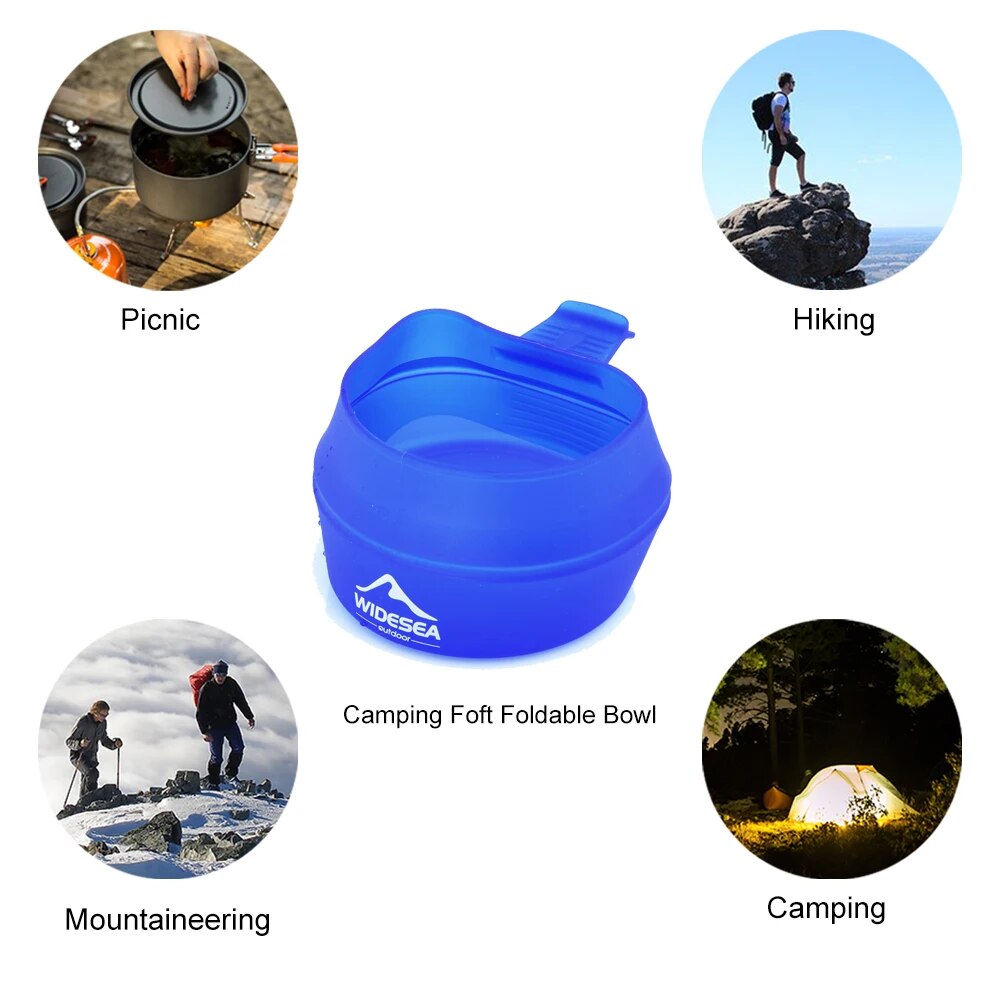 Widesea Camping 250ml Miękki s – Outdoor Camping Dining Set recenzja i cena